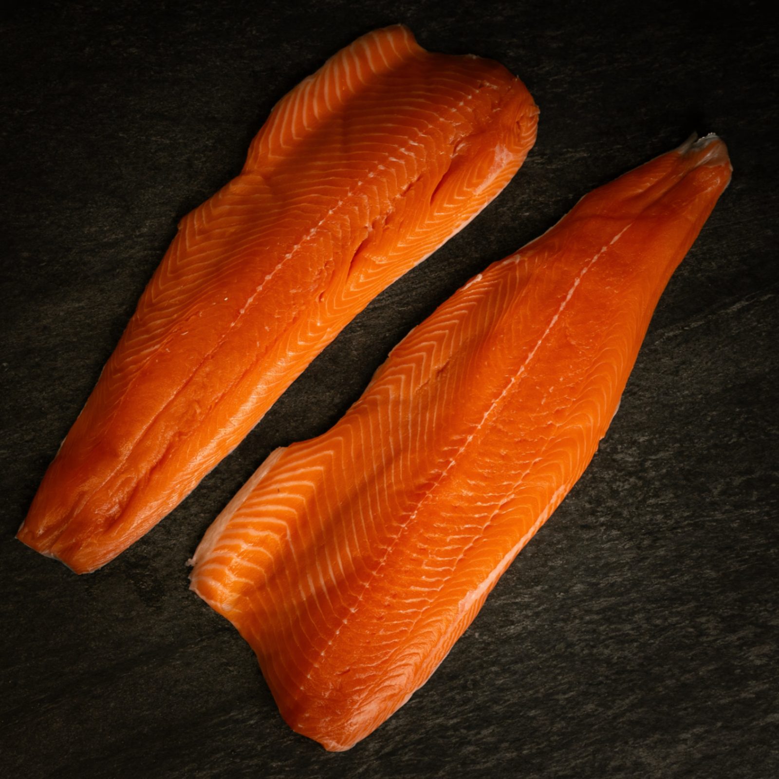 Norwegian salmon fillets