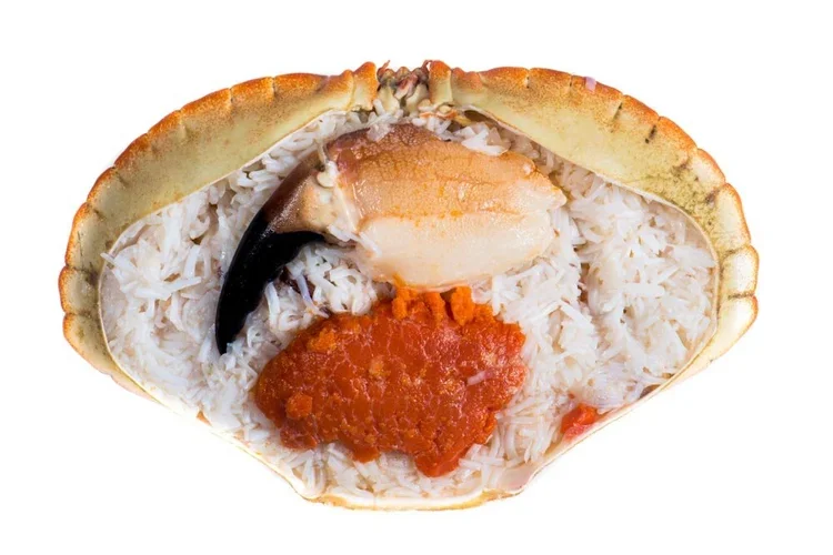 Krab kieszeniowy w pancerzu — Z dzikiego połowu — Gotowe do podania